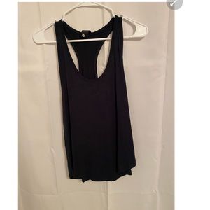 Ultrasoft dark navy blue razor back tank - medium - alphalete